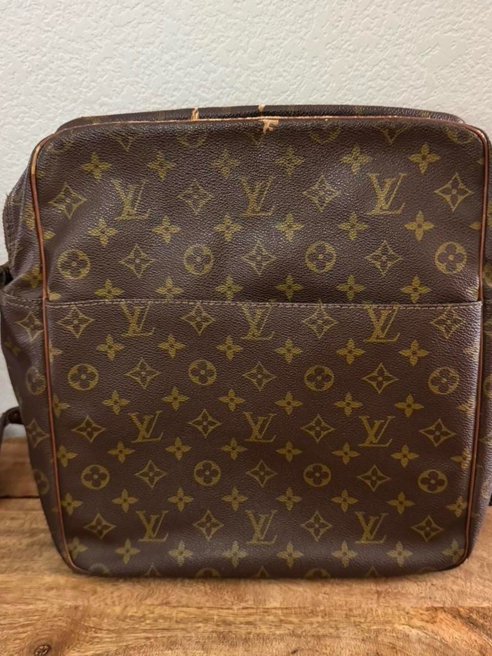 Louis Vuitton Monogram Canvas Backpack - Brown & Gold